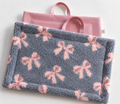 Outdoor Reisedecke Schleifen Rosa 48x80cm