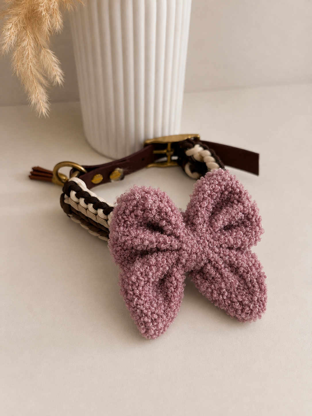 Schleife Teddy Rosa