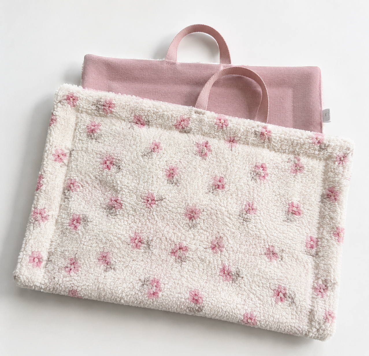 Outdoor Reisedecke Blumen Rosa 48x60cm