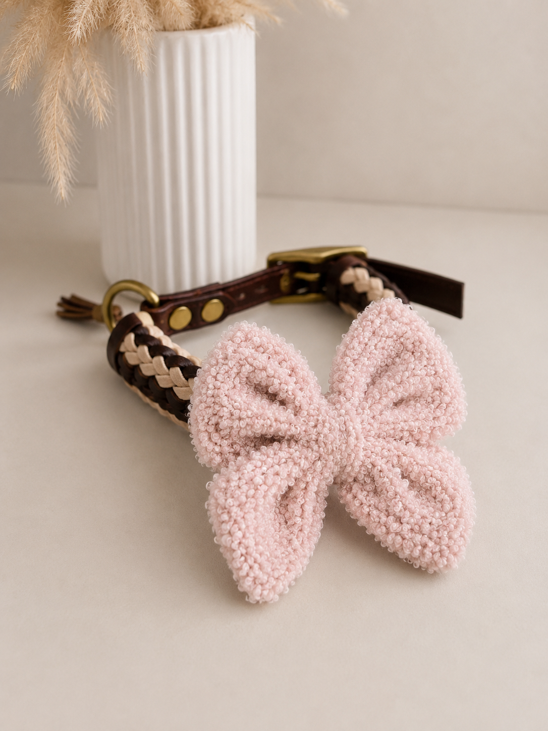 Schleife Teddy Baby Rosa