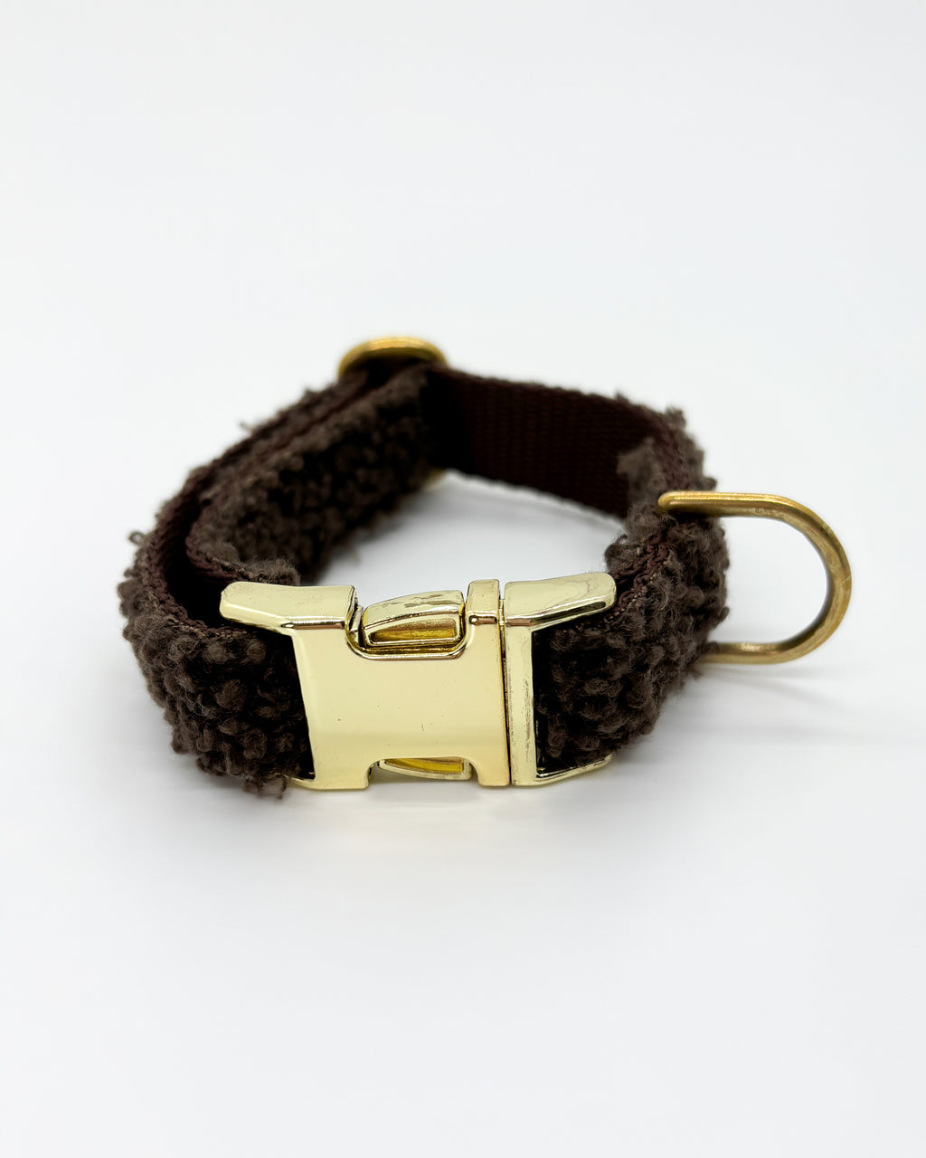 Teddy Halsband Dunkelbraun Sofortkauf
