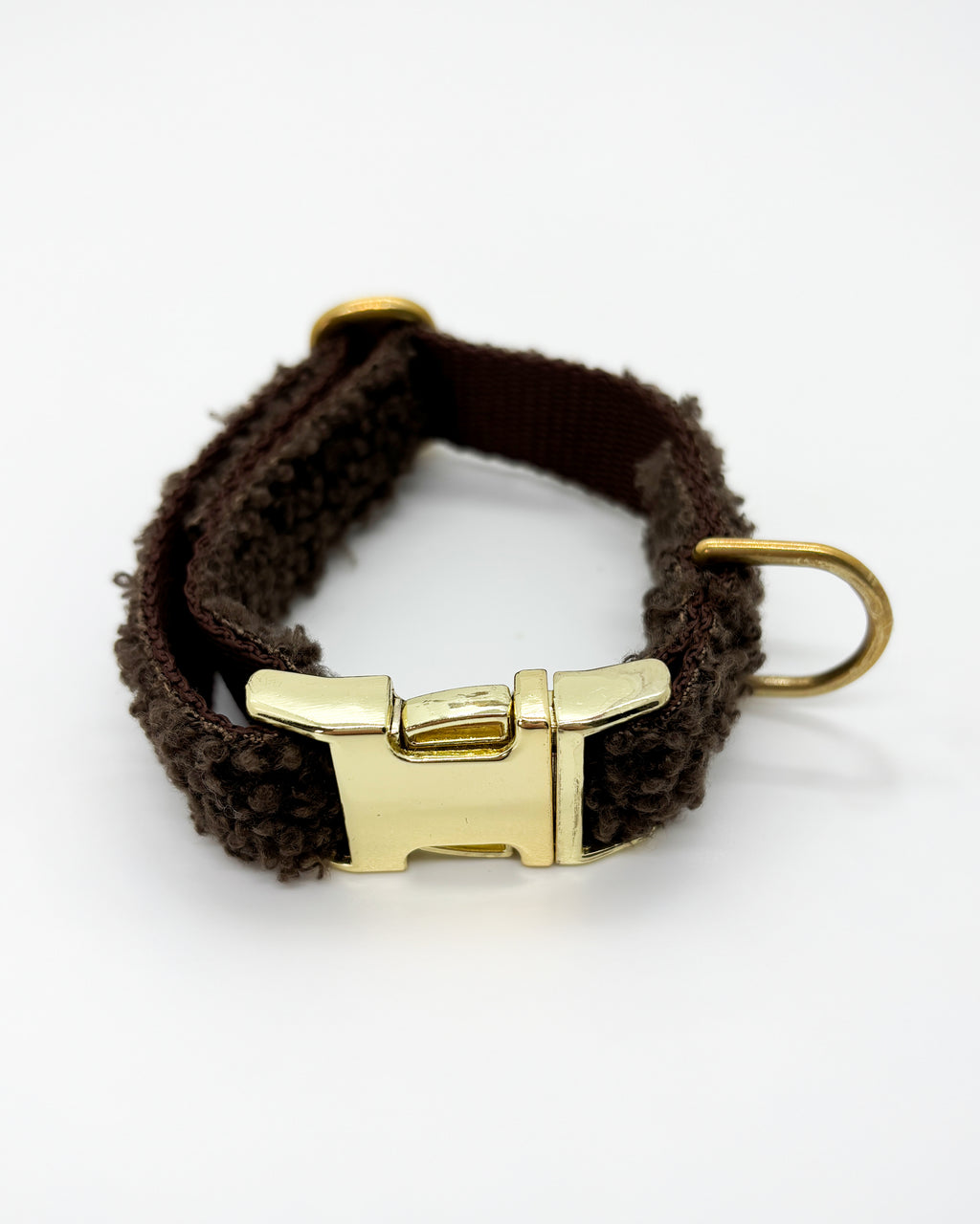 Teddy Halsband Dunkelbraun Sofortkauf