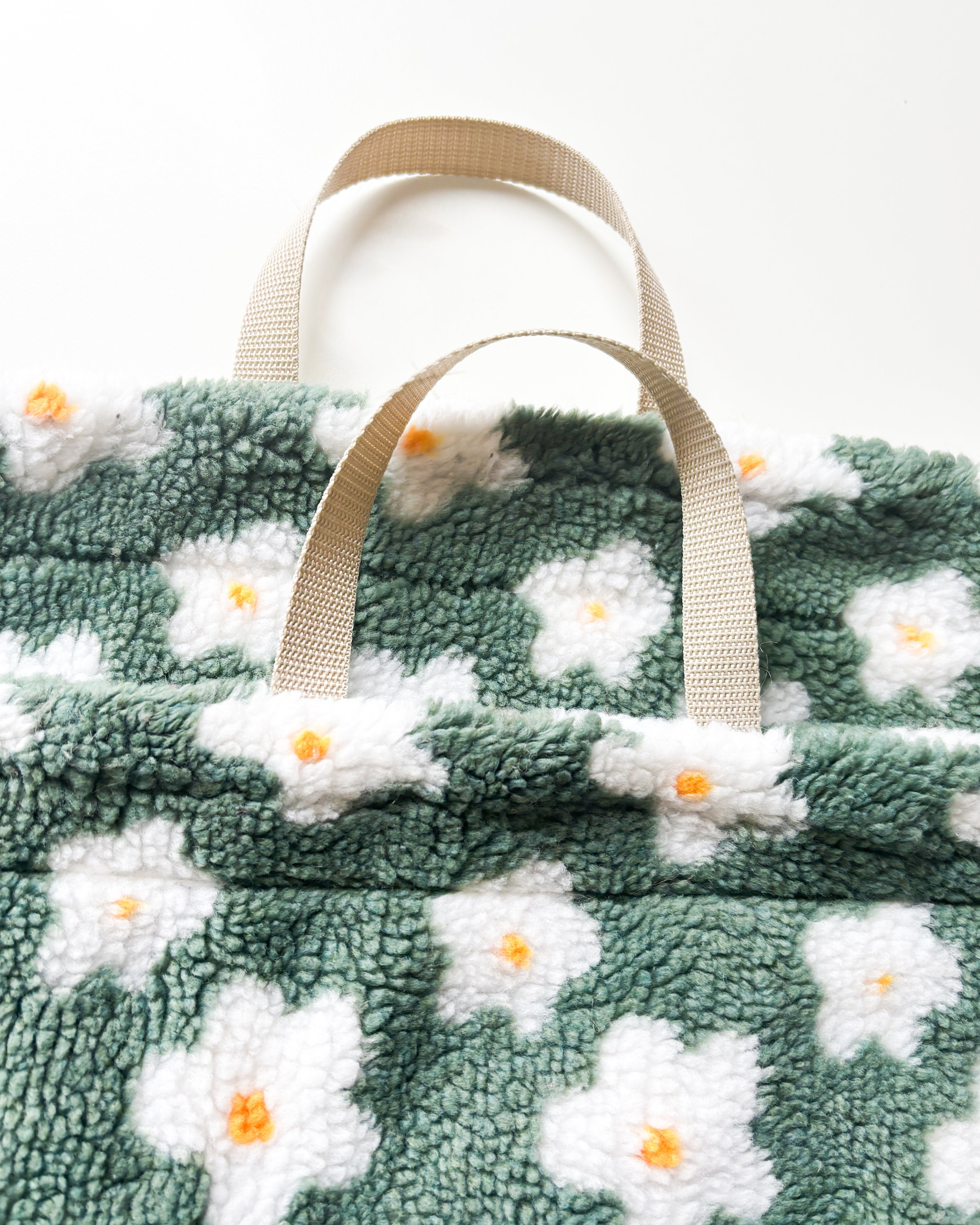 Kuschekdecke Daisy Grün 48x80cm