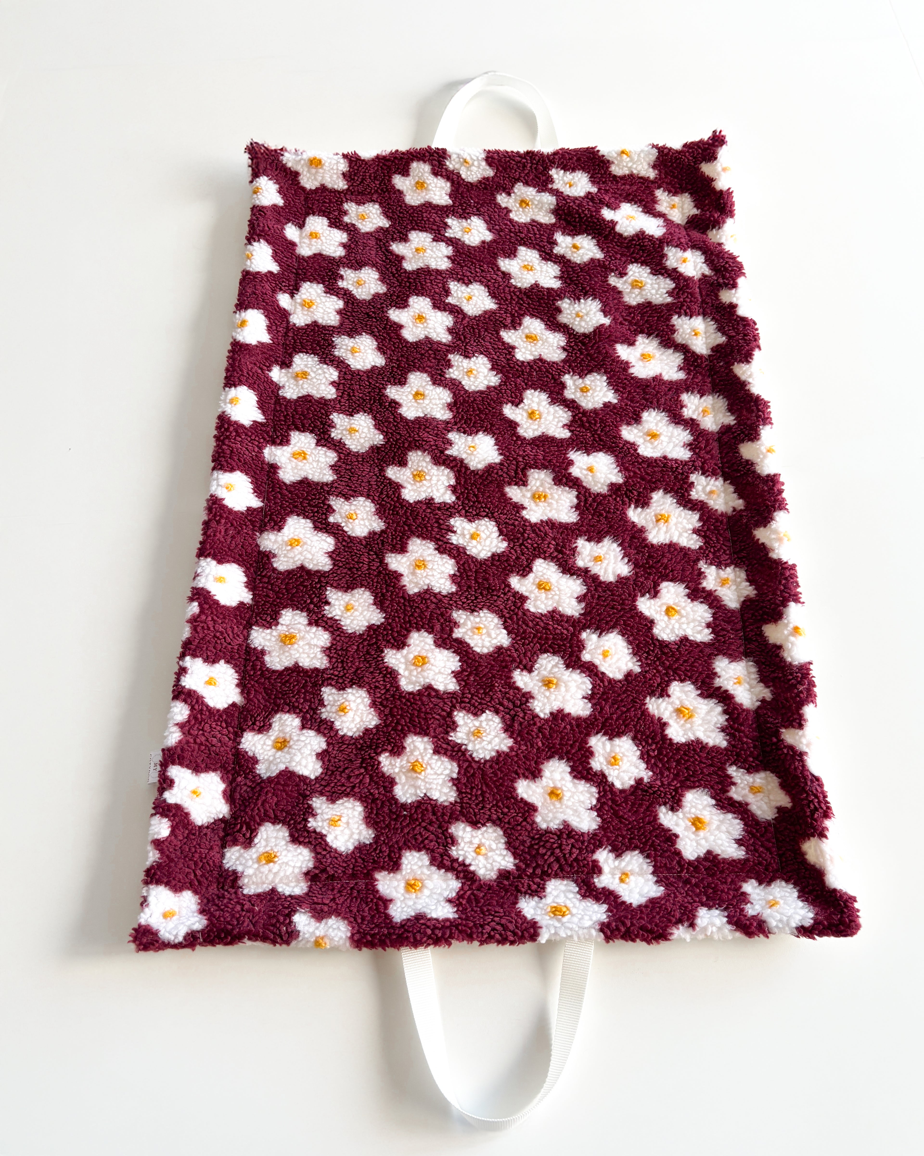 Outdoor Reisedecke Daisy Bordeaux 50x80cm