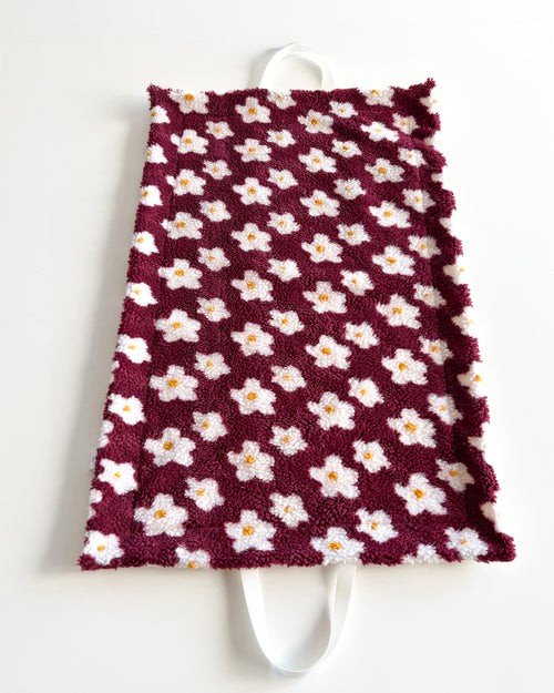 Outdoor Reisedecke Daisy Bordeaux 50x80cm