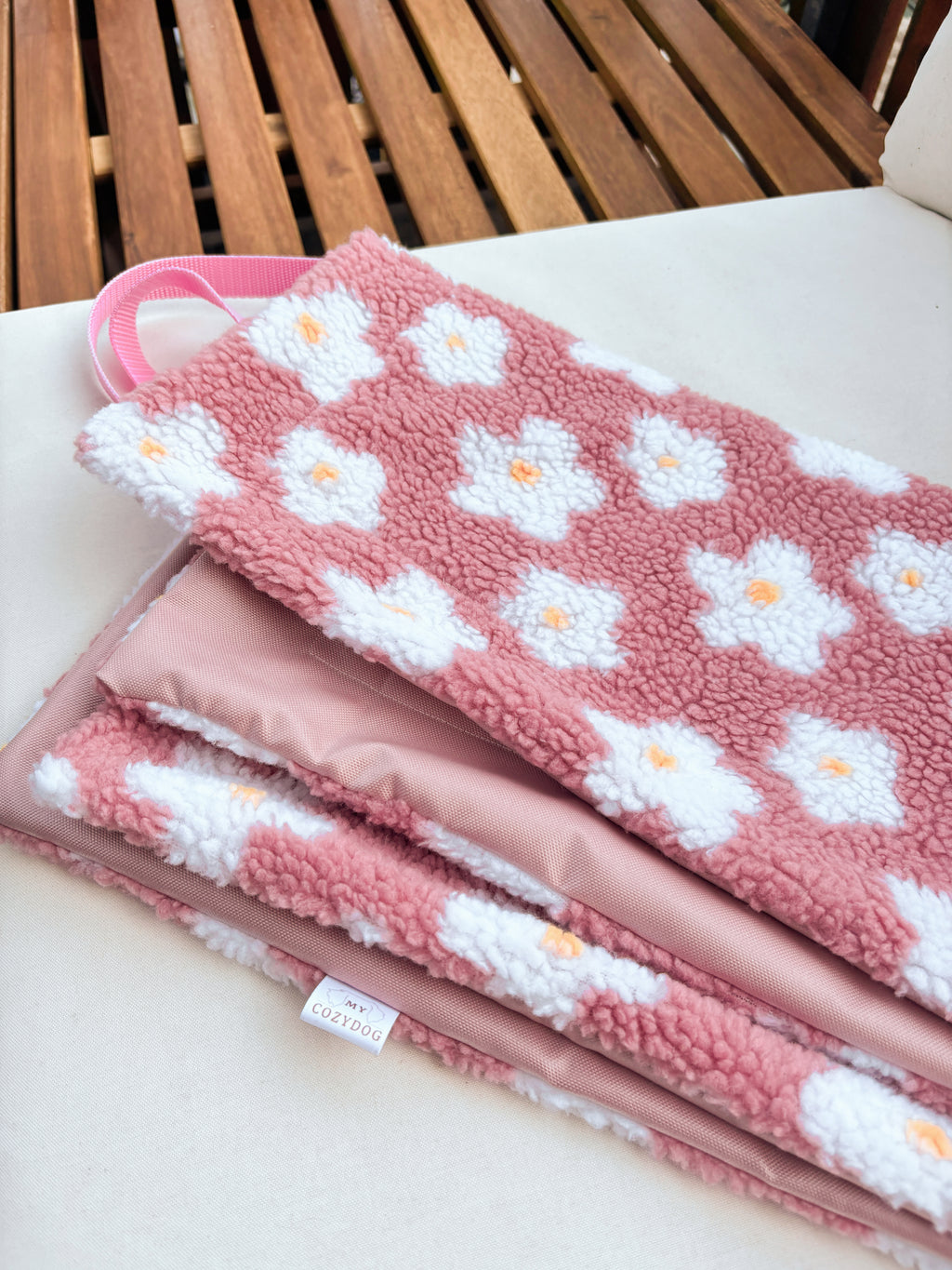 Outdoor Reisedecke Daisy Rosa 50x60cm