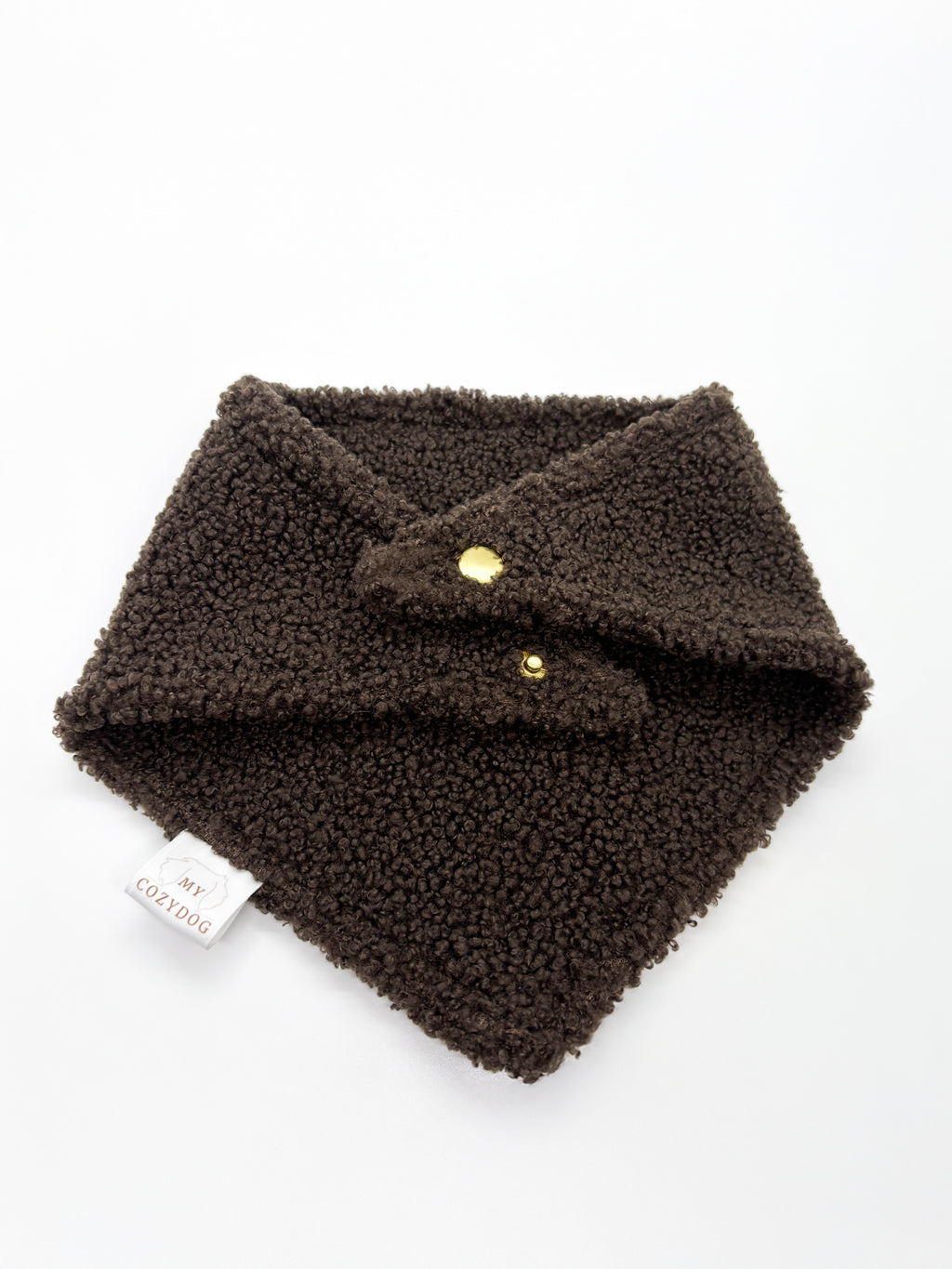 Teddy Halstuch Dunkelbraun