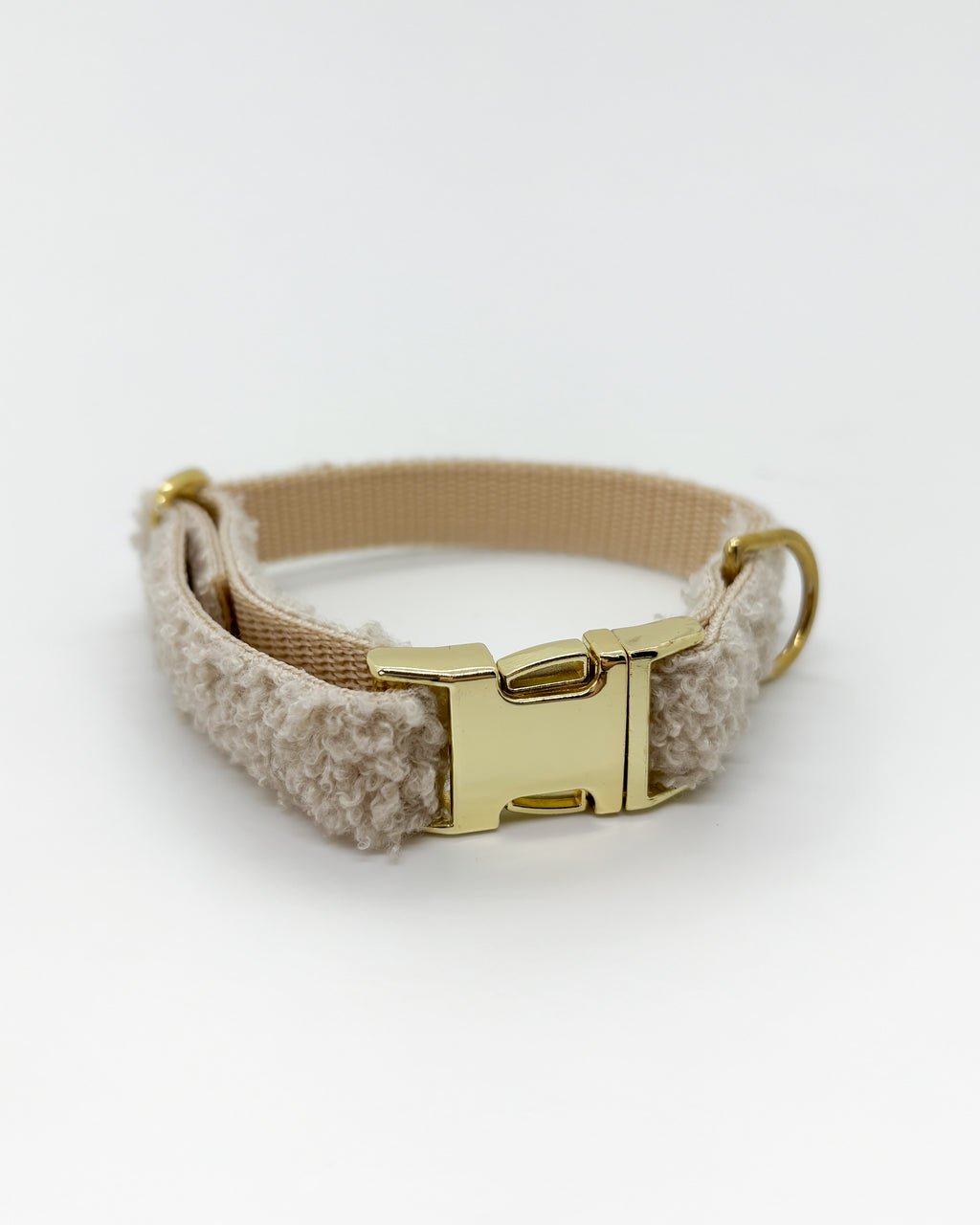 Teddy Halsband Beige