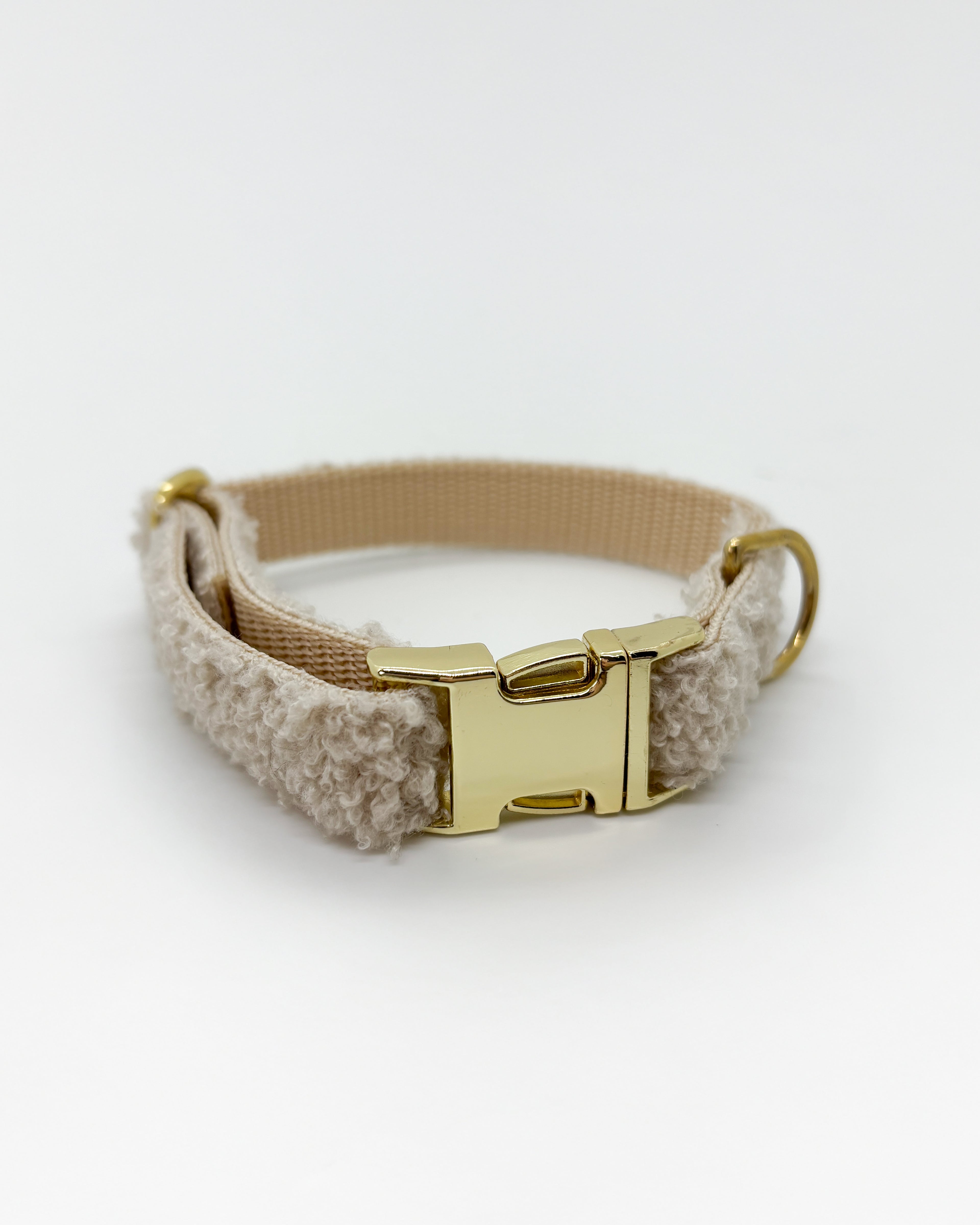 Teddy Halsband Beige