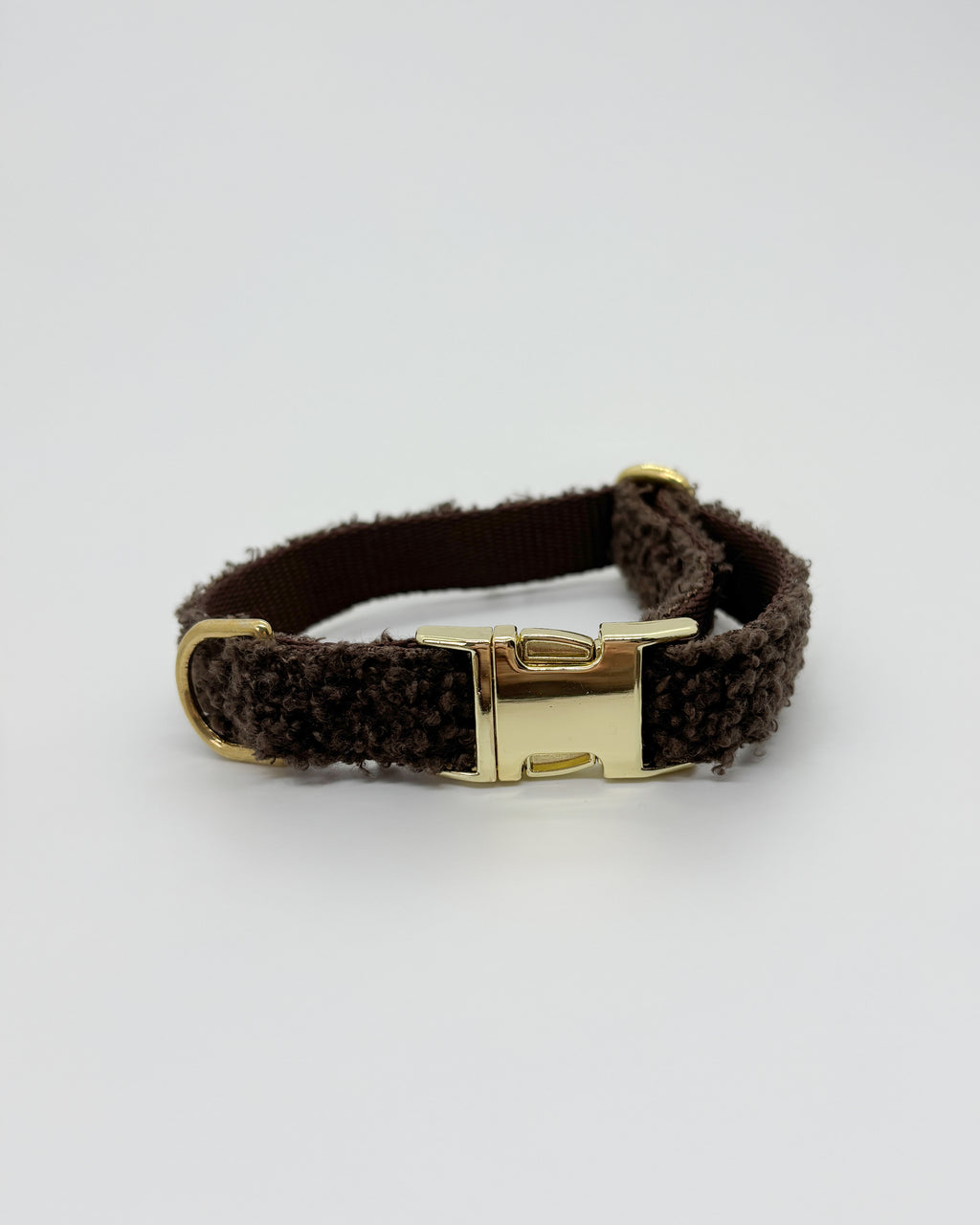 Teddy Halsband Dunkelbraun