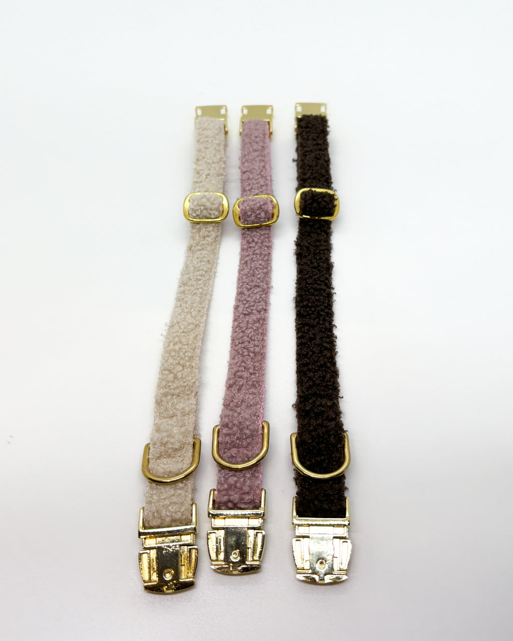 Teddy Halsband Dunkelbraun