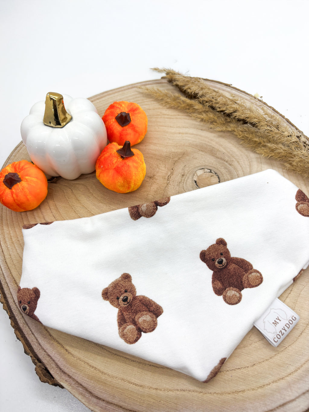 Stoff Halstuch-süße Teddybären