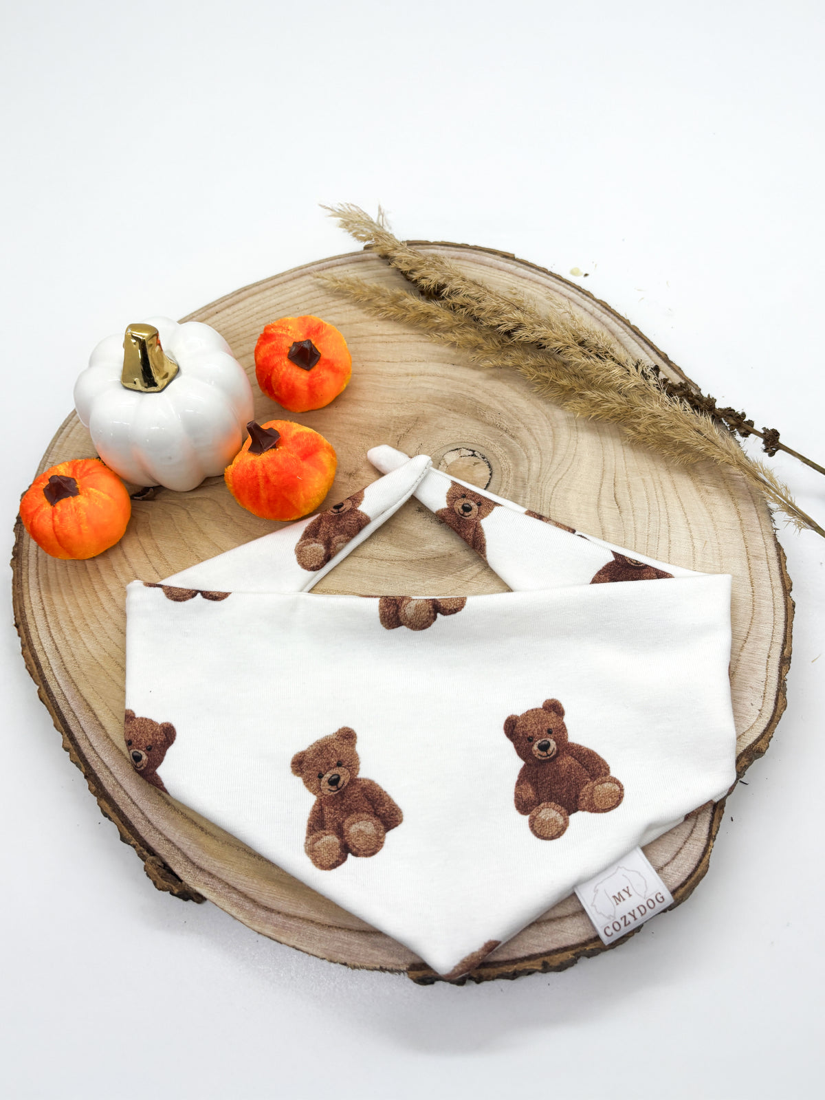 Stoff Halstuch-süße Teddybären