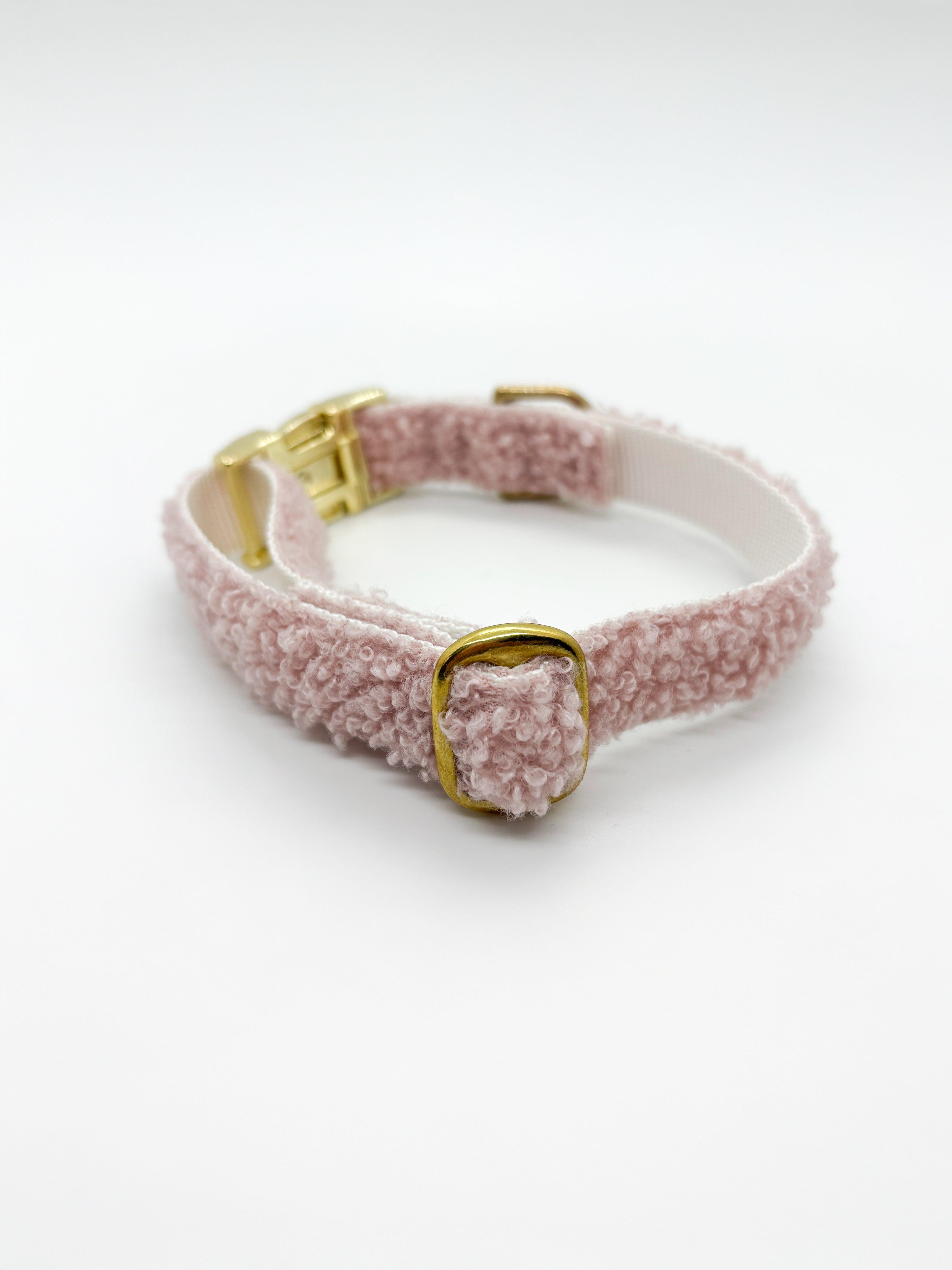 Teddy Halsband Baby-Rosa