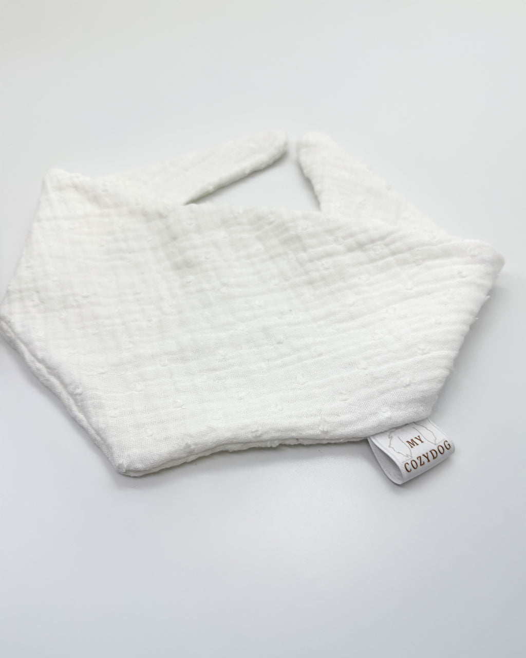 Stoff Halstuch-Weiß