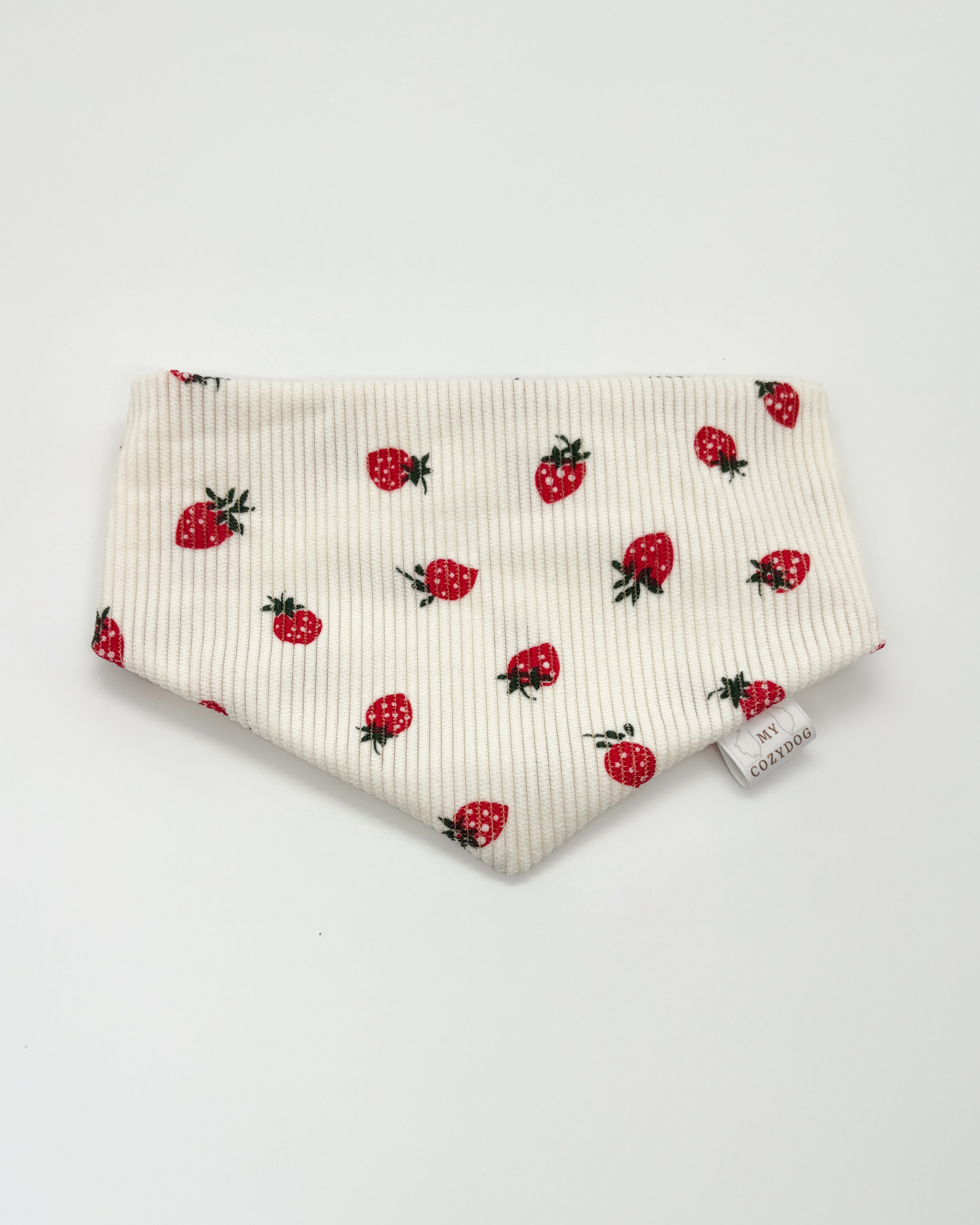 Stoff Halstuch-Strawberry