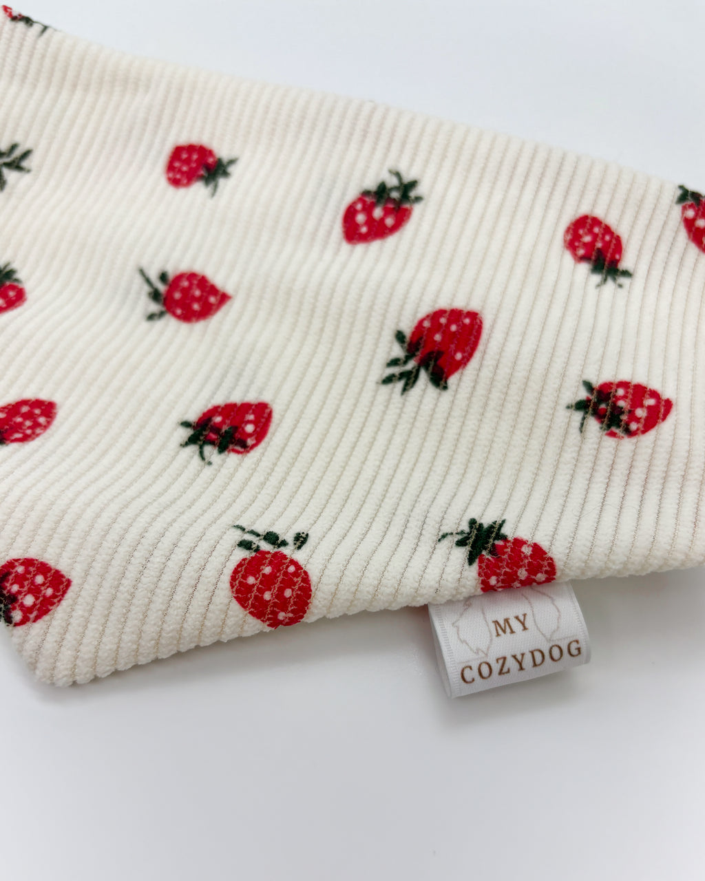 Stoff Halstuch-Strawberry