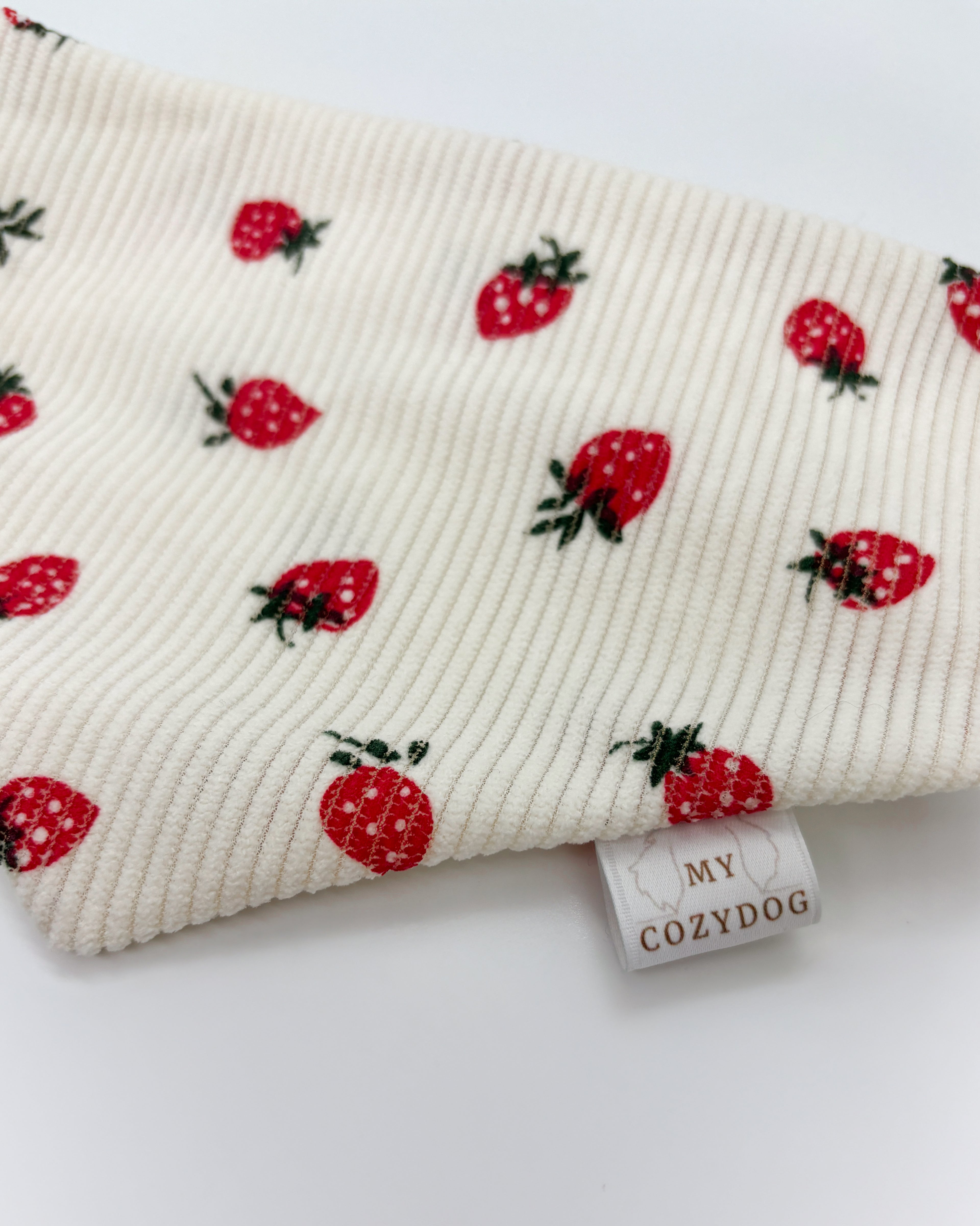 Stoff Halstuch-Strawberry