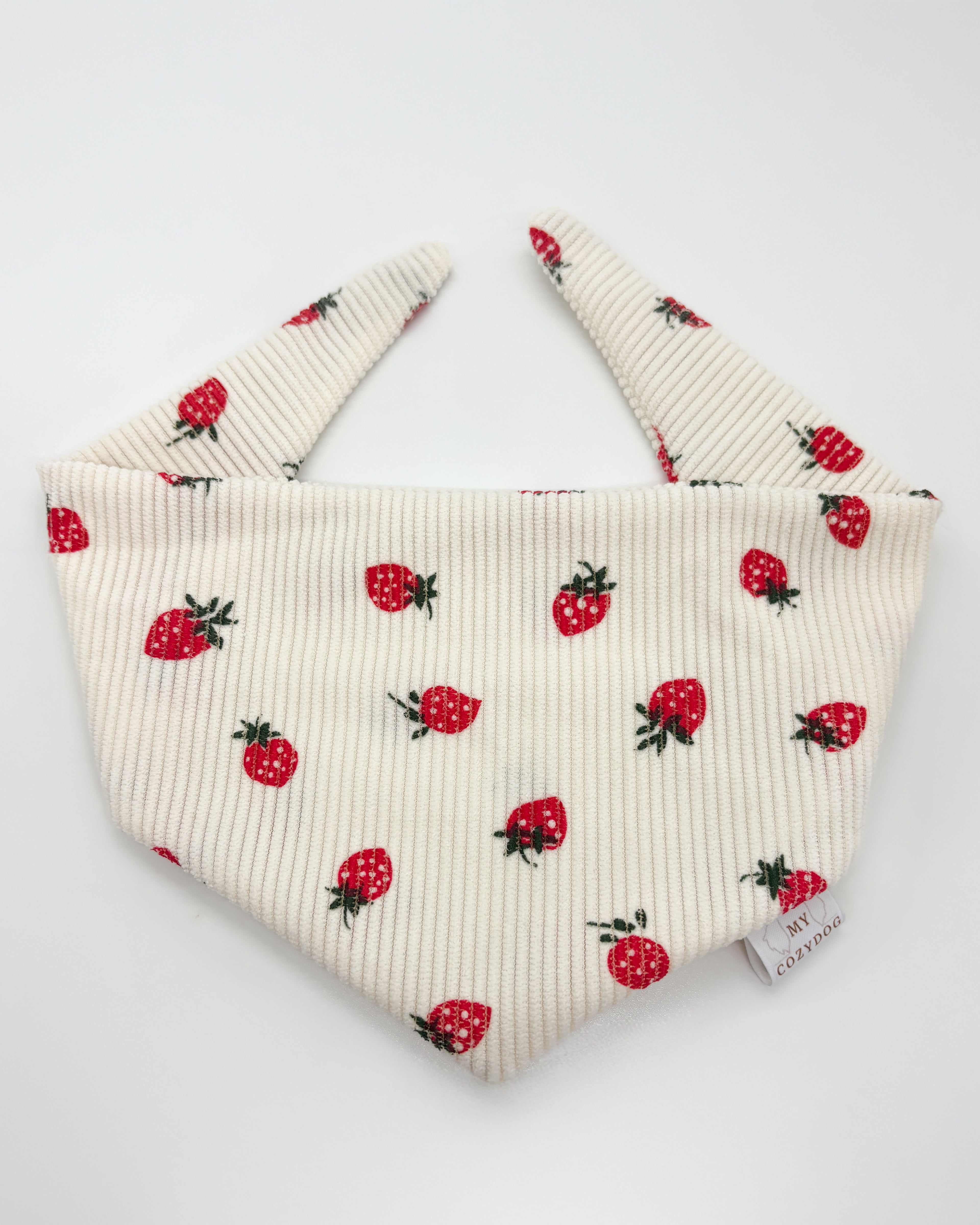 Stoff Halstuch-Strawberry