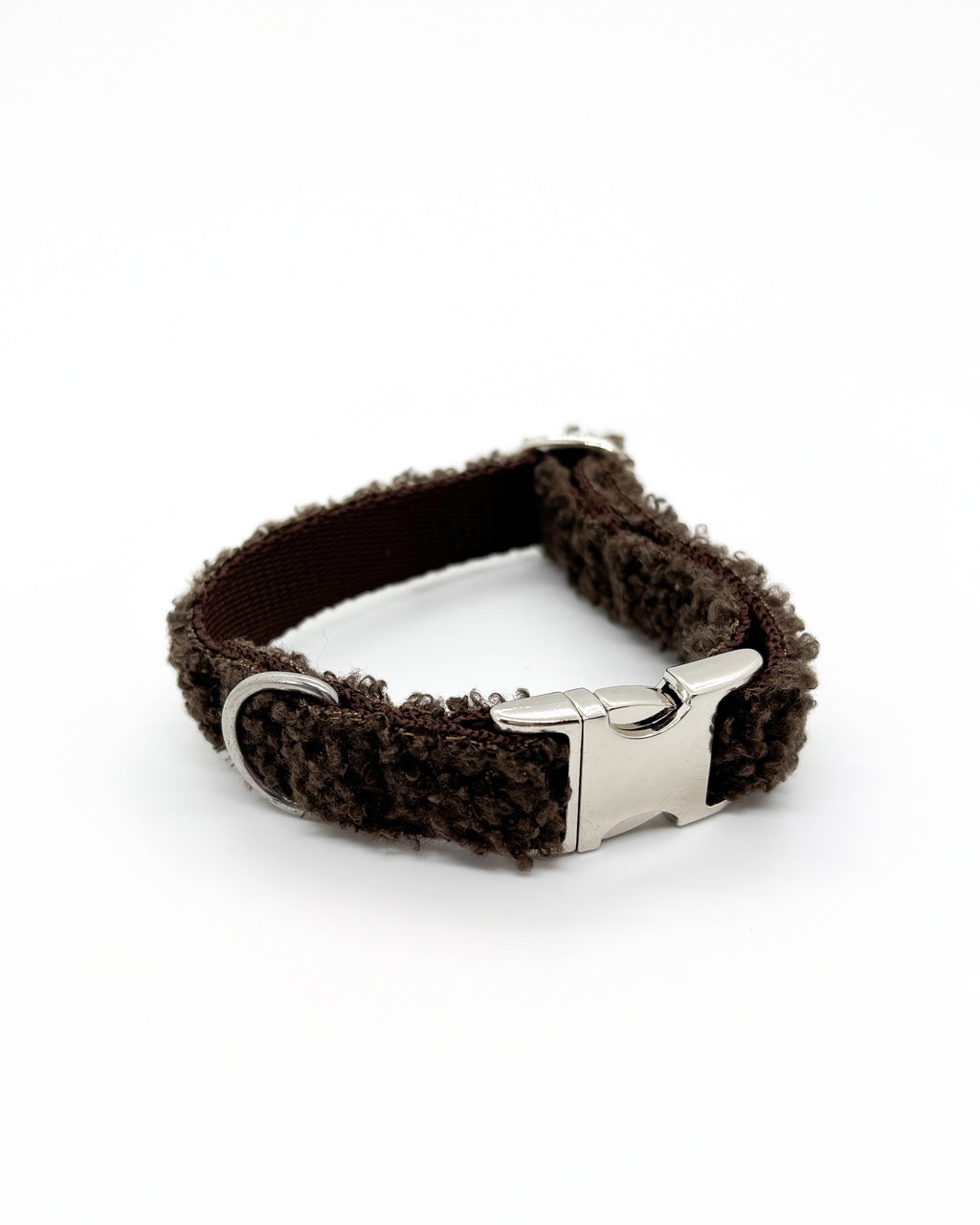 Teddy Halsband Dunkelbraun