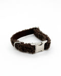 Teddy Halsband Dunkelbraun
